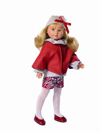 Кукла Селия в красной накидке, 30 см. 
